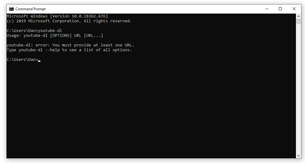 如何在Windows10上安装YoutubeDL 郭鹏真PattenKuo的博客